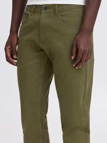BLEND Regular Chino trousers 'Hednan' in Green
