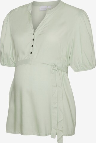 MAMALICIOUS - Blusa 'Mercy Lia' em verde: frente