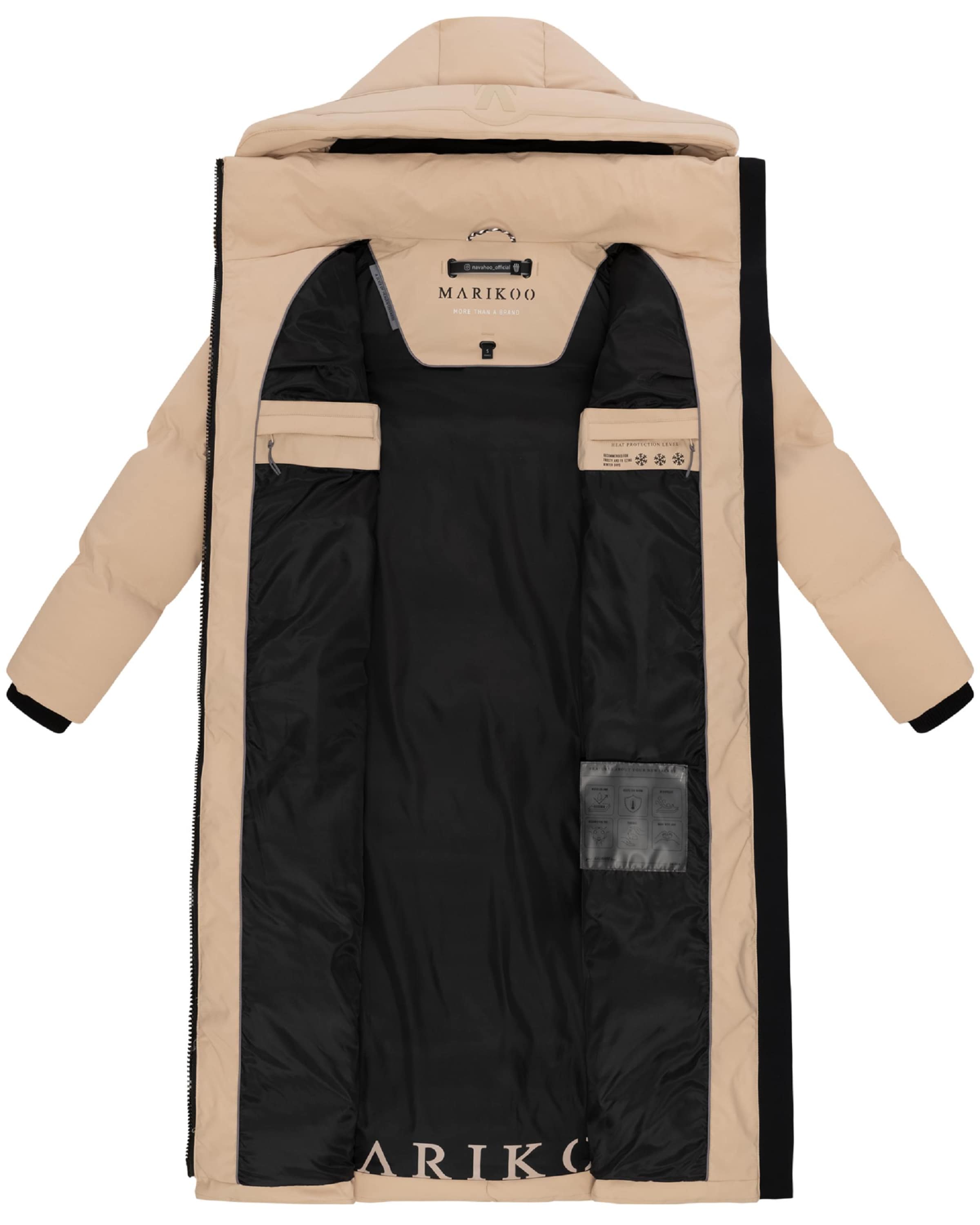 MARIKOO Λειτουργικό παλτό 'Tikoraa 16' σε μπεζ