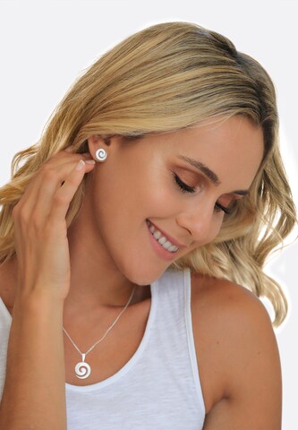 Parure de bijoux Nenalina en argent : devant