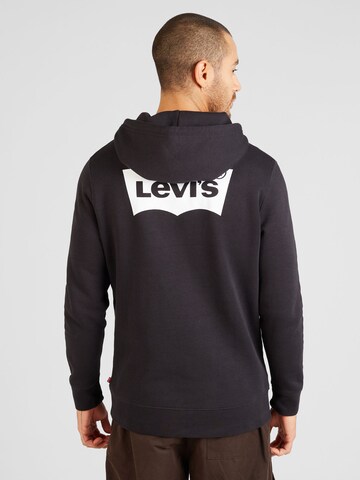 LEVI'S ® Majica 'Standard Graphic Hoodie' | črna barva