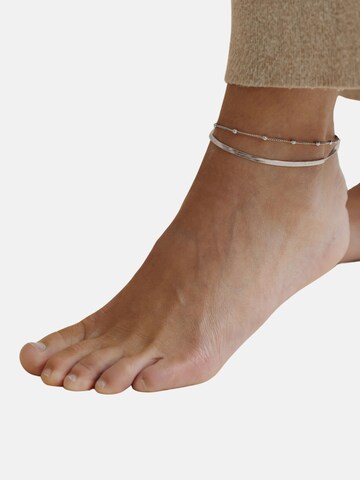 GOOD.designs Fußkette in Silber