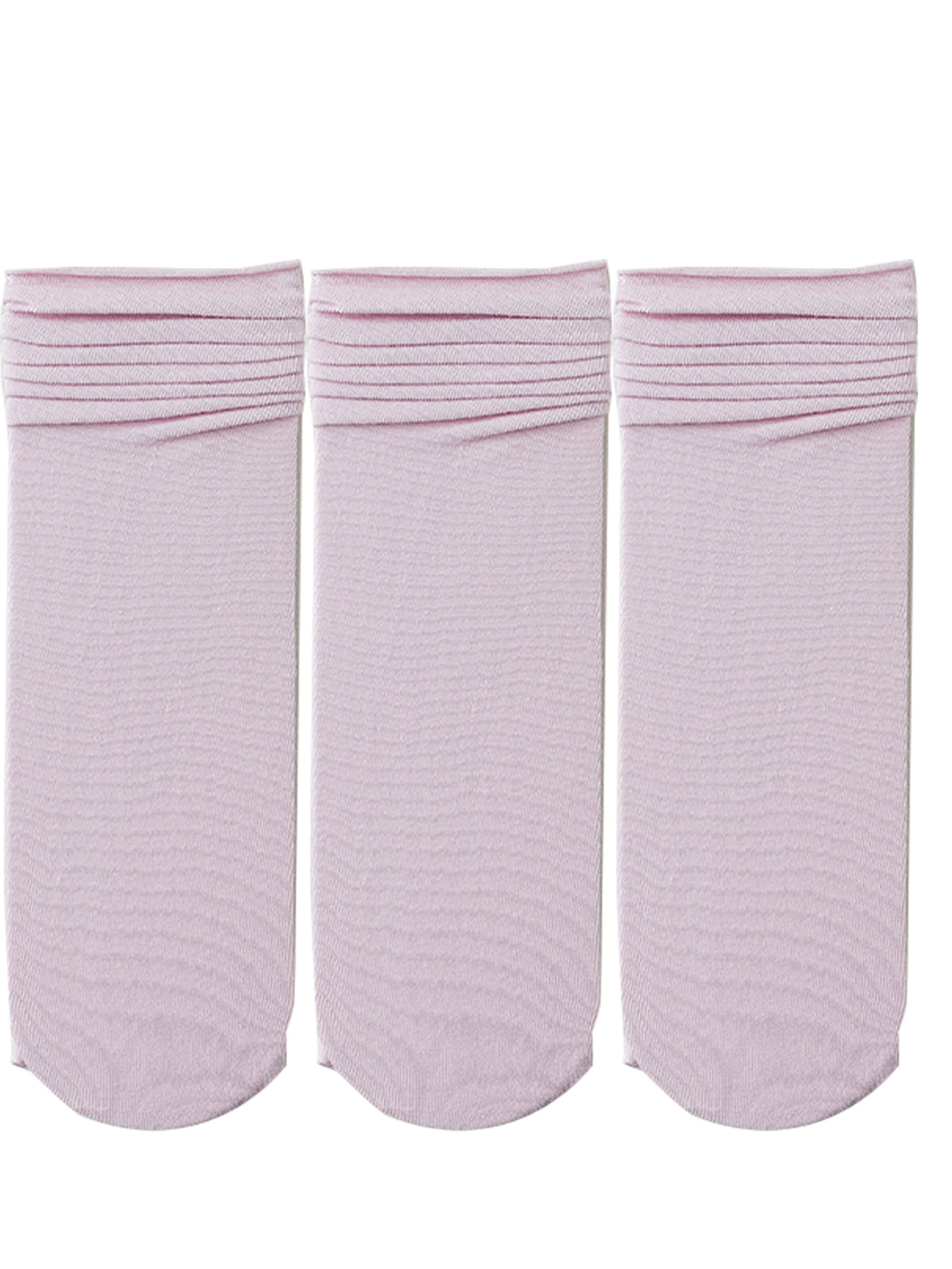 Millo Socks 'Ice Viskose' in Purple: front