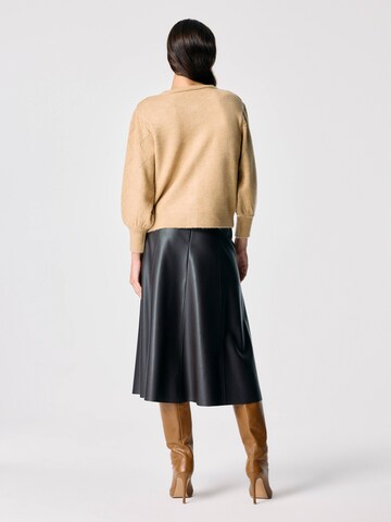 adl Gebreid vest in Beige