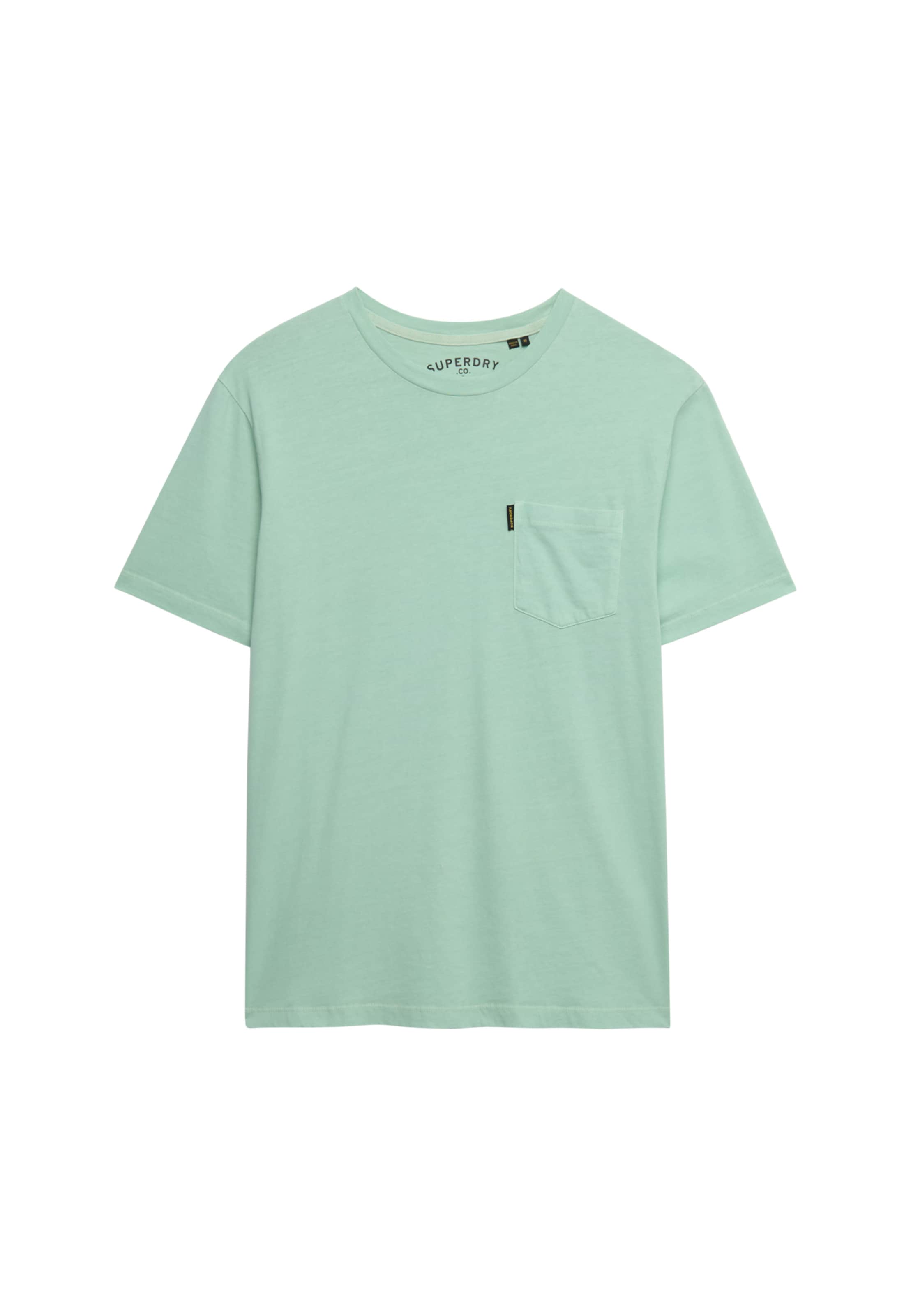 Superdry & Co T-Shirt 'Classic Essential' in Grün: Vorderseite