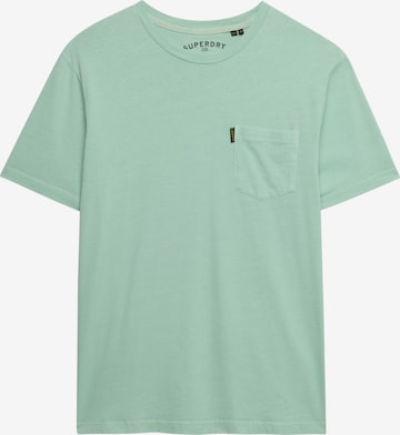 Superdry & Co T-Shirt 'Classic Essential' in Grün: Vorderseite