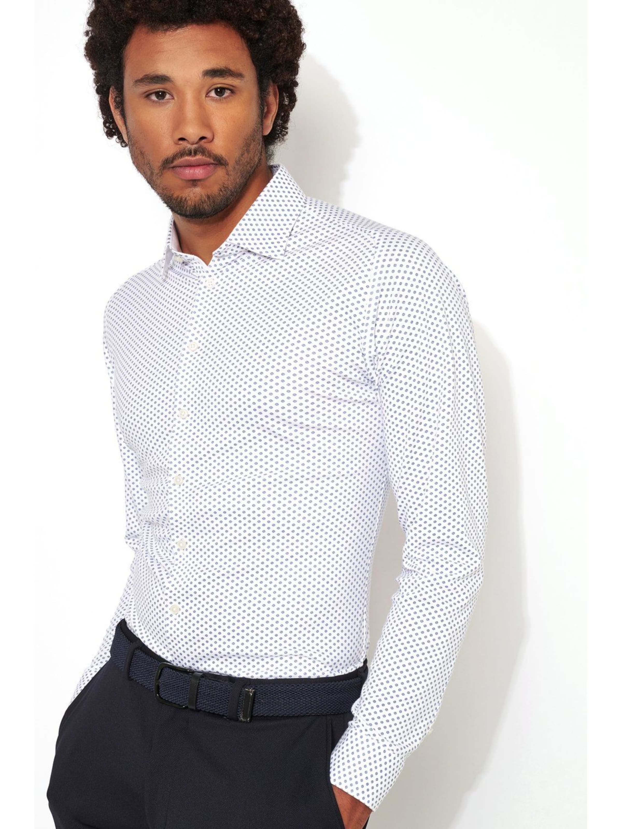 DESOTO Slim Fit Hemd 'Kent'‌‌ in Weiß