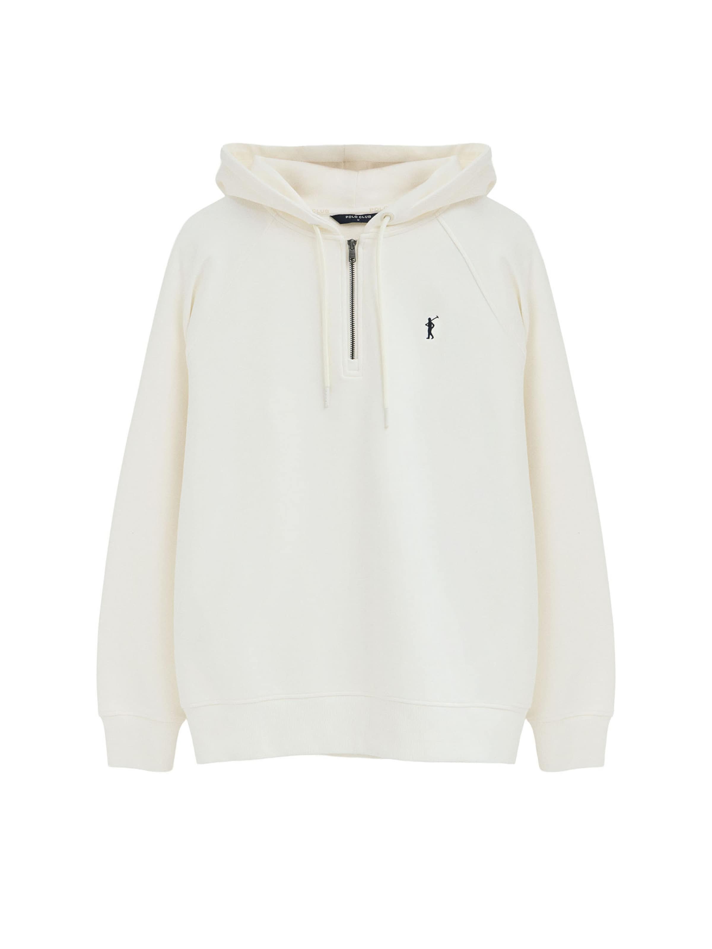 Polo Club Sweatshirt ' RIGBY ' in XXXL in ecru / navy, Produktansicht