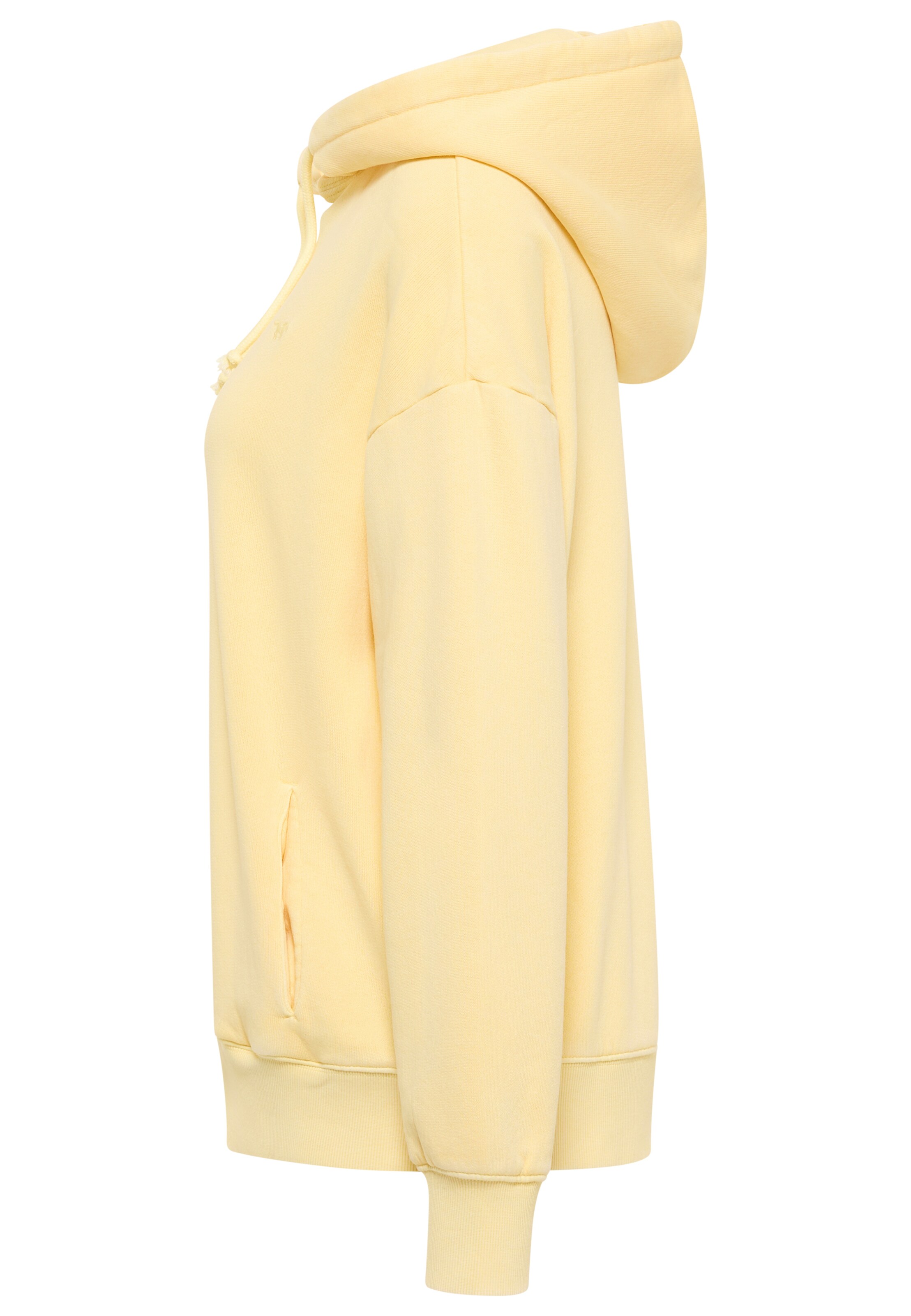 MUSTANG Sweatshirt 'Style Lea' in Yellow