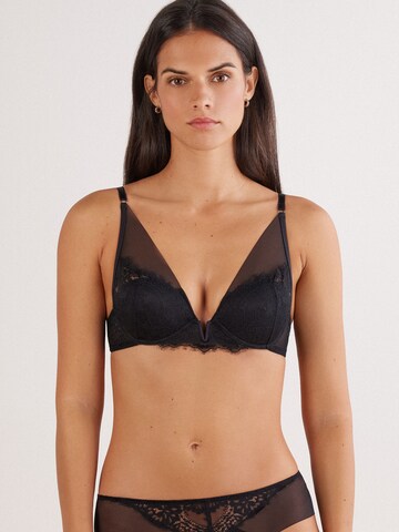 INTIMISSIMI Triangel BH in Schwarz: Vorderseite