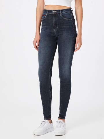 Tommy Jeans Skinny Jeans 'Sylvia' in Blue: front