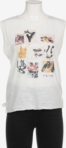 Andy Warhol by Pepe Jeans London T-Shirt M in Weiß: predná strana