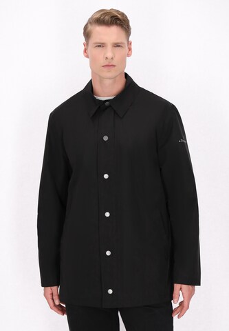 DreiMaster Klassik Übergangsjacke 'Classic Look' in Schwarz: Vorderseite