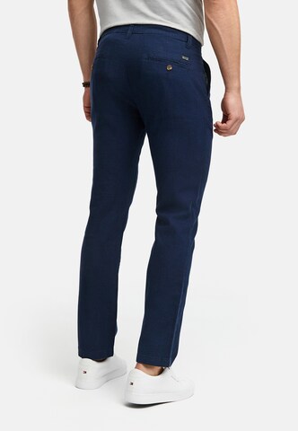 INDICODE JEANS Regular Broek in Blauw