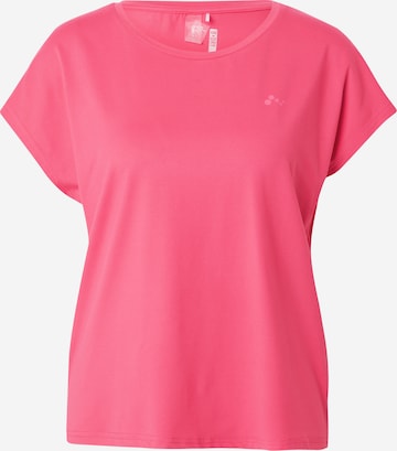 ONLY PLAY Functioneel shirt 'AUBREE' in Roze: voorkant