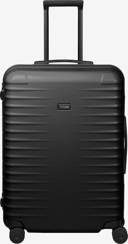 TITAN Trolley 'OVERSEAS' in Schwarz: Vorderseite