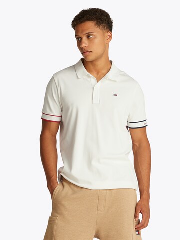 Tommy Jeans Tričko – bílá: přední strana