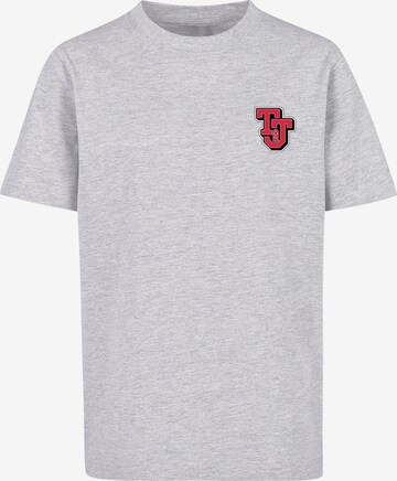 ABSOLUTE CULT Shirt 'Tom And Jerry - Collegiate' in Grey: front