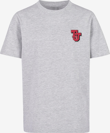 ABSOLUTE CULT T-Shirt 'Tom And Jerry - Collegiate' in Grau: predná strana