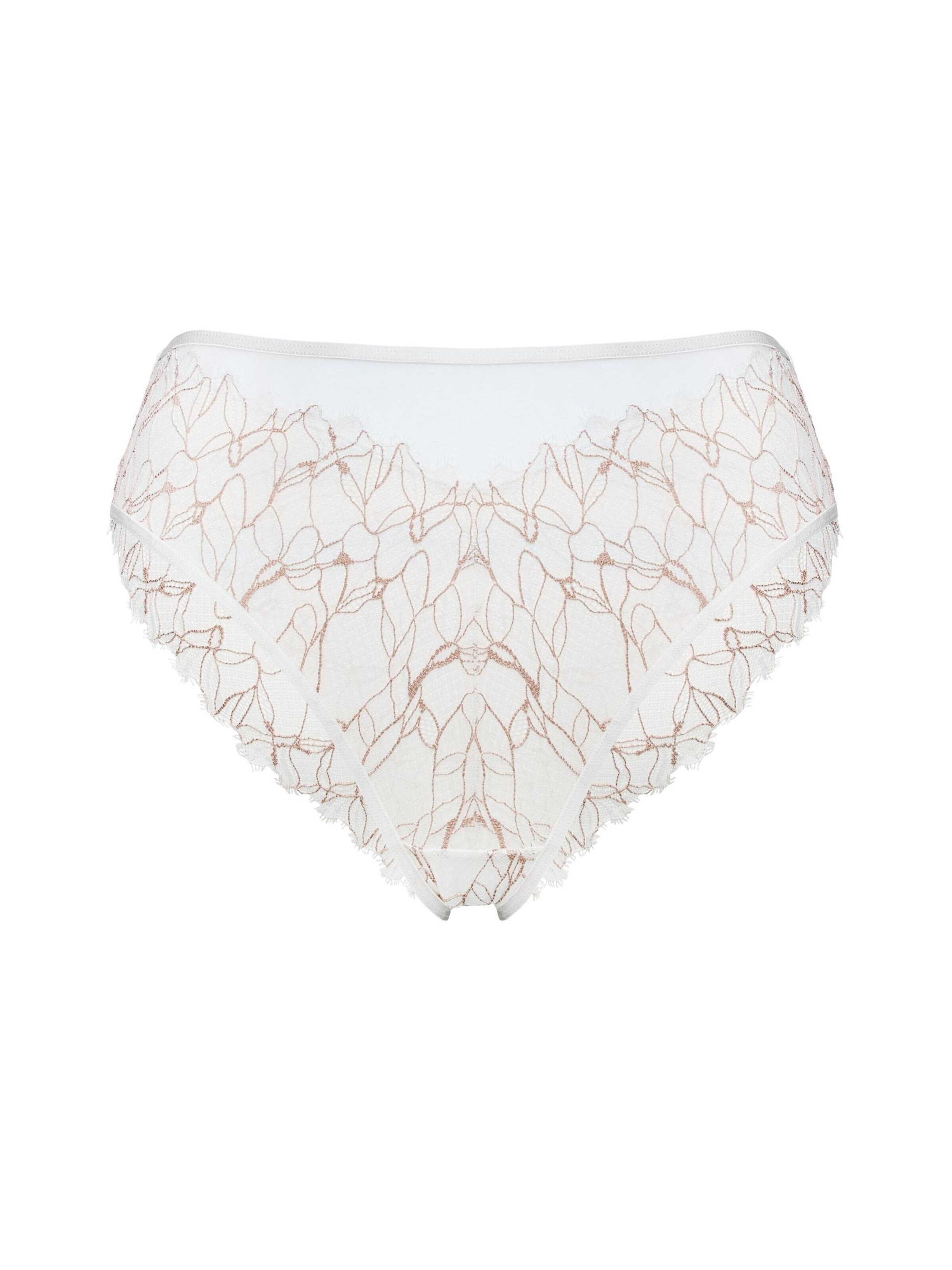 ESOTIQ Boyshorts 'C'Mon' in Beige: front