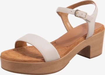 UNISA Sandals in White: front