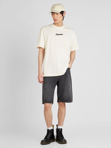 TOPMAN Футболка в Бежевый