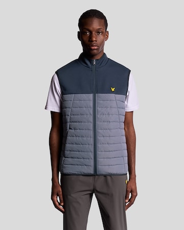 Lyle & Scott Bodywarmer in Blauw: voorkant