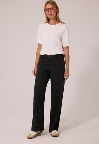 Street One Studio Loose fit Pants in Black: front
