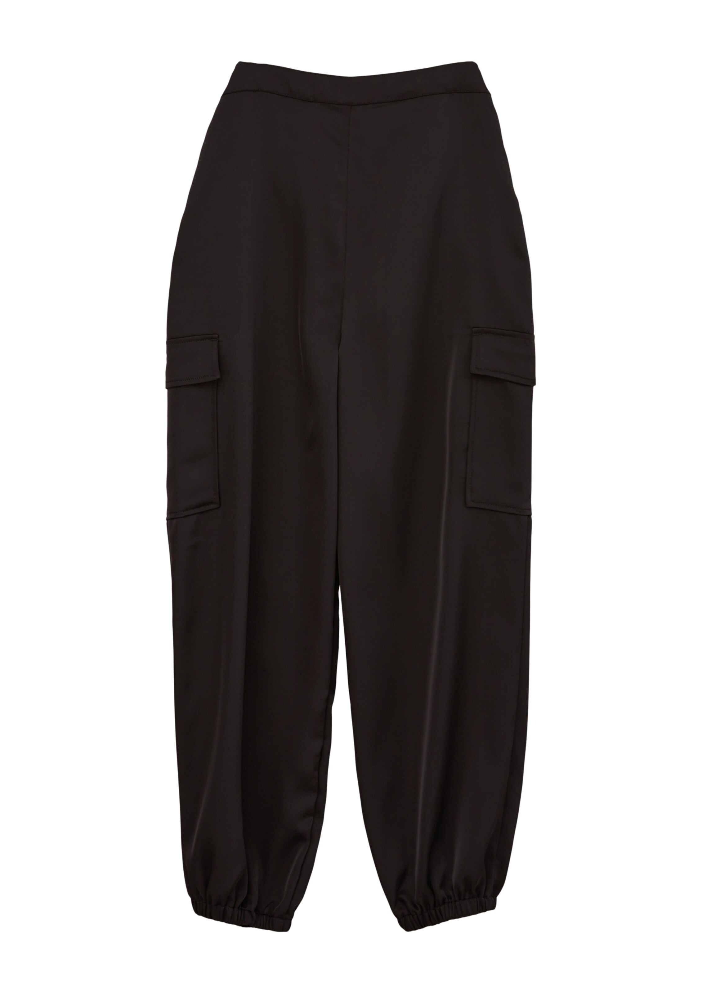 s.Oliver Zúžený Kalhoty – černá