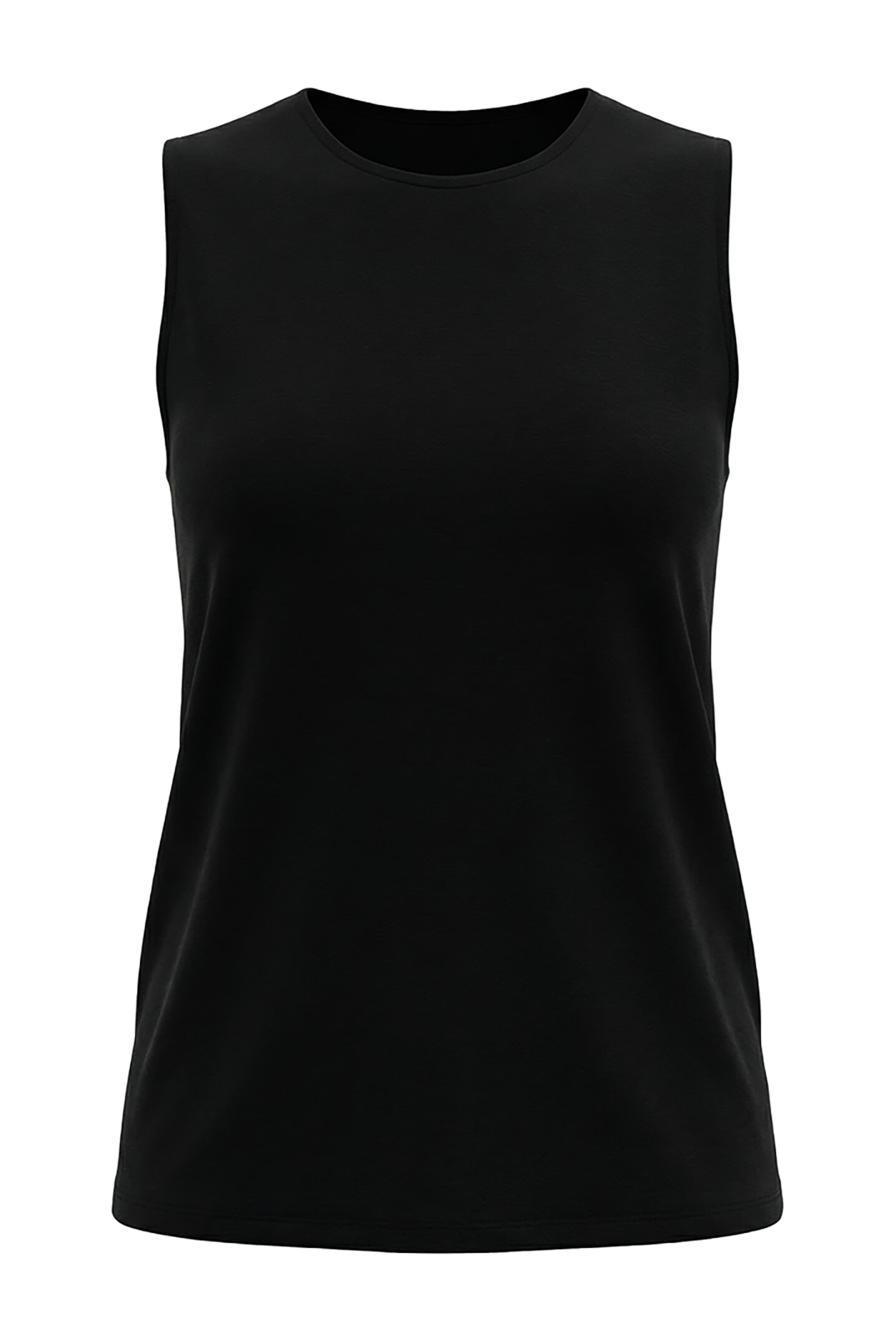 Ulla Popken Top in Black: front