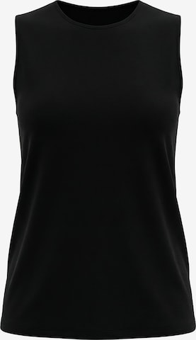 Ulla Popken Top in Schwarz: Vorderseite