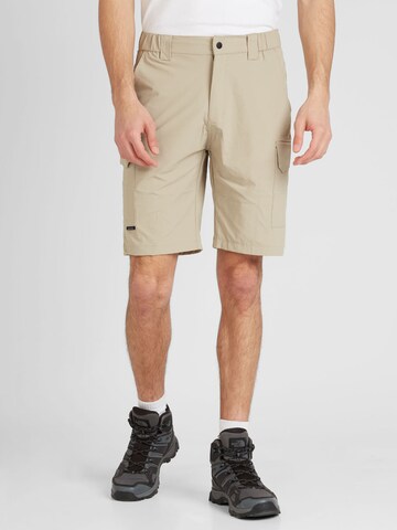 Jack's Regular Cargobroek in Beige: voorkant