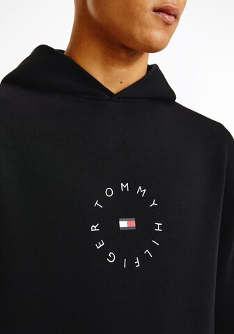 TOMMY HILFIGER Sweatshirt in Black