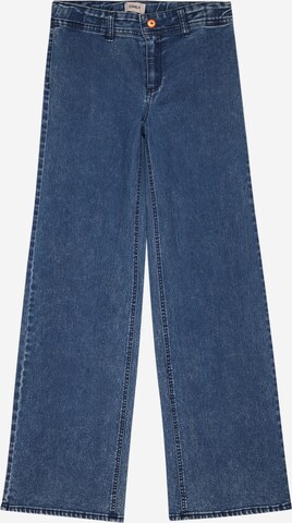 KIDS ONLY Wide leg Jeans 'Sylvie' in Blauw: voorkant