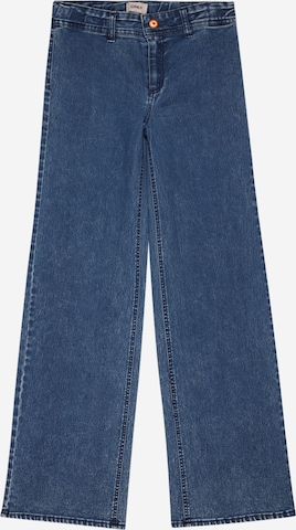 KIDS ONLY Wide leg Jeans 'Sylvie' i blå: framsida