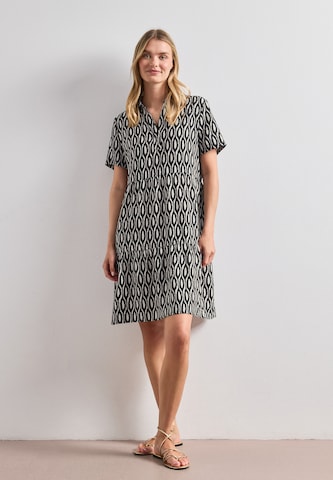 STREET ONE - Vestido camisero en beige: frente