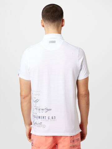 CAMP DAVID - Camiseta en blanco