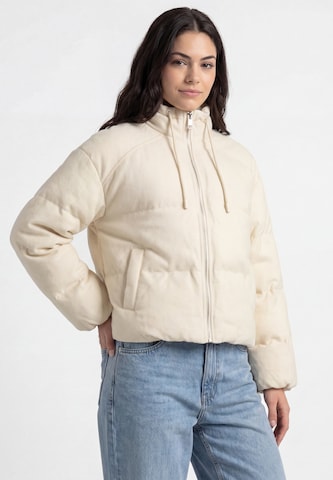 Veste d’hiver MYMO en beige : devant