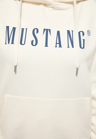 MUSTANG Sweatshirt in Beige