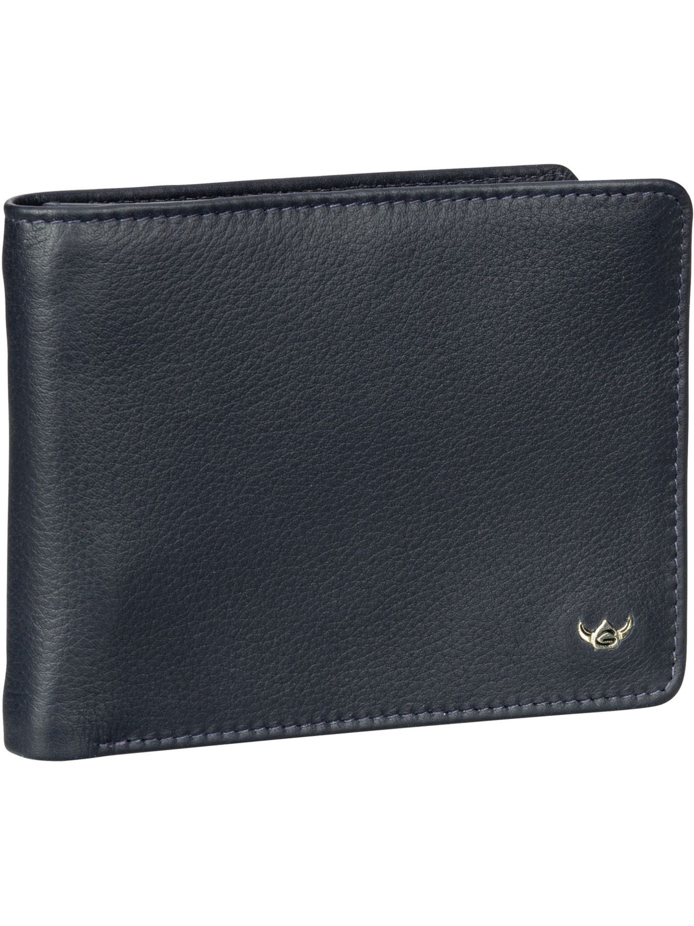 Portamonete 'Capri' di GOLDEN HEAD in blu: frontale