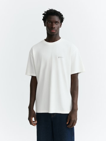 Thinking MU Shirt 'ARON ' in Wit: voorkant