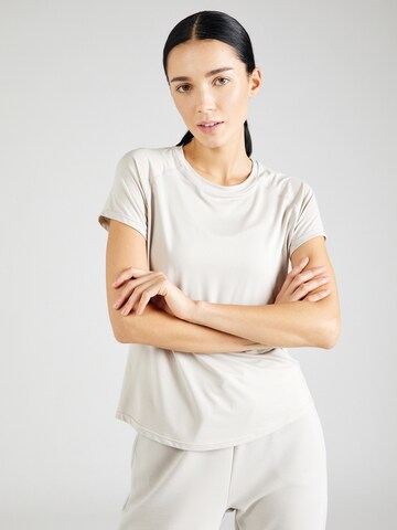 T-shirt fonctionnel 'Gaina' Athlecia en gris : devant