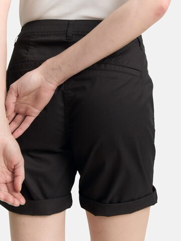 TOM TAILOR Regular Chino in Zwart