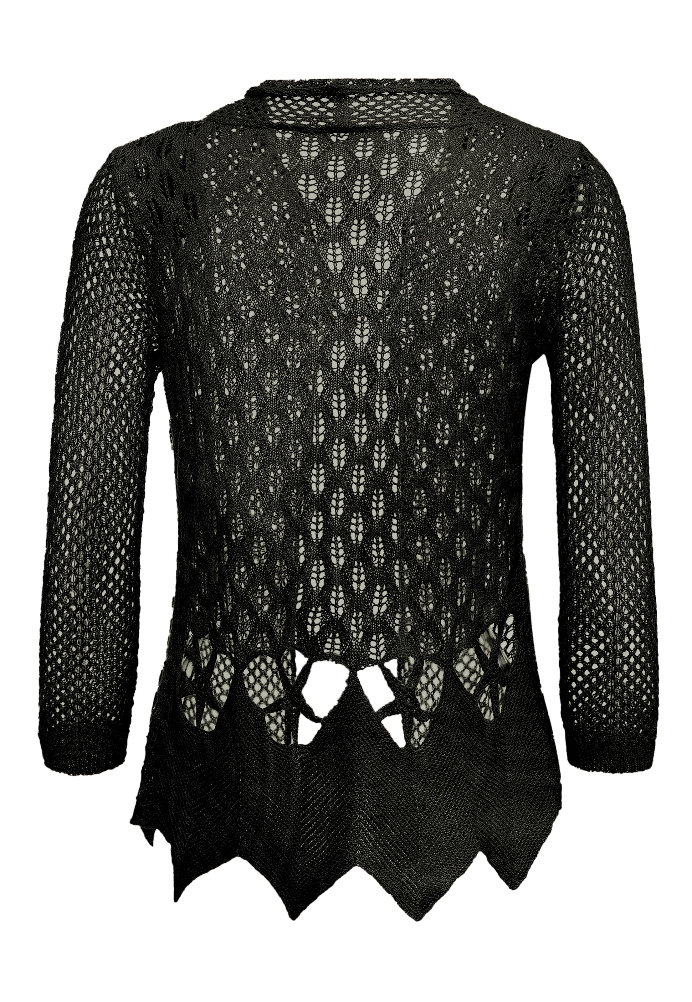 IKITA - Casaco de malha em preto