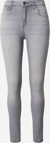 Cars Jeans Skinny Farkut 'NANCY' värissä harmaa: etupuoli