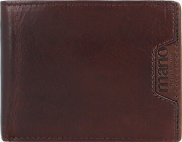 mano Wallet 'Don Marco' in Brown: front