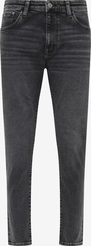 Mavi Tapered Jeans in Black: front