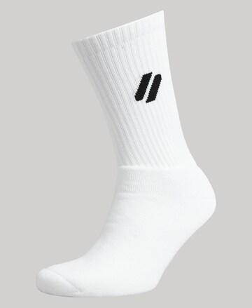 Superdry Athletic Socks in Grey: front