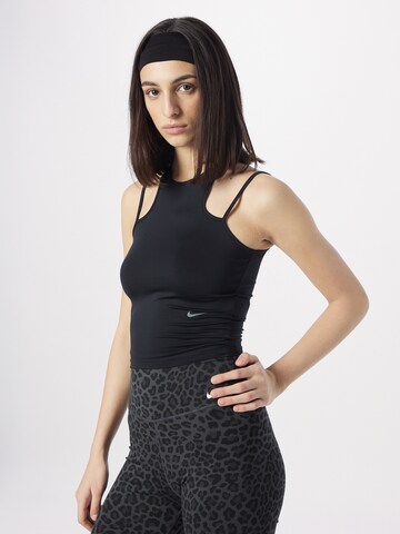 NIKE Sporttop in Zwart