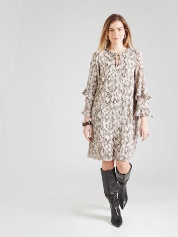 COMMA Dress in Grey: front